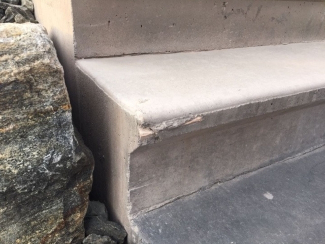 concrete stairs